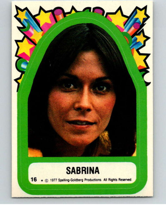 1977 Topps Charlie's Angels Stickers #16 Sabrina   V67447 Image 1