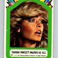 1977 Topps Charlie's Angels Stickers #17 Farrah Fawcett-As Jill   V67449 Image 1