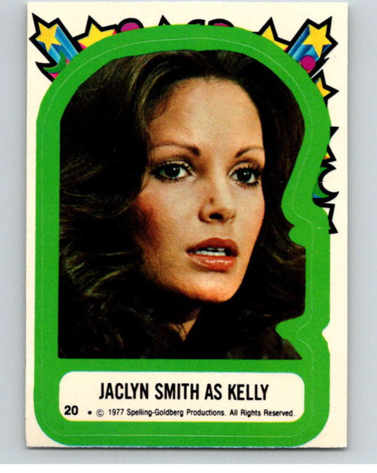 1977 Topps Charlie's Angels Stickers #20 Jaclyn Smith As Kelly   V67451 Image 1