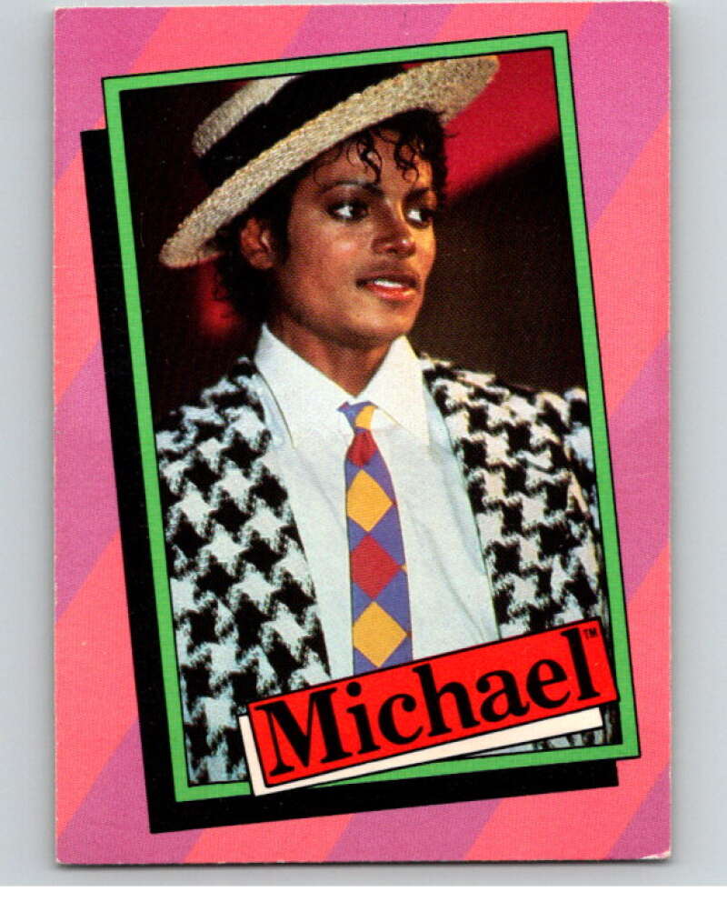 1984 Topps Michael Jackson #1 Michael Jackson   V67455 Image 1