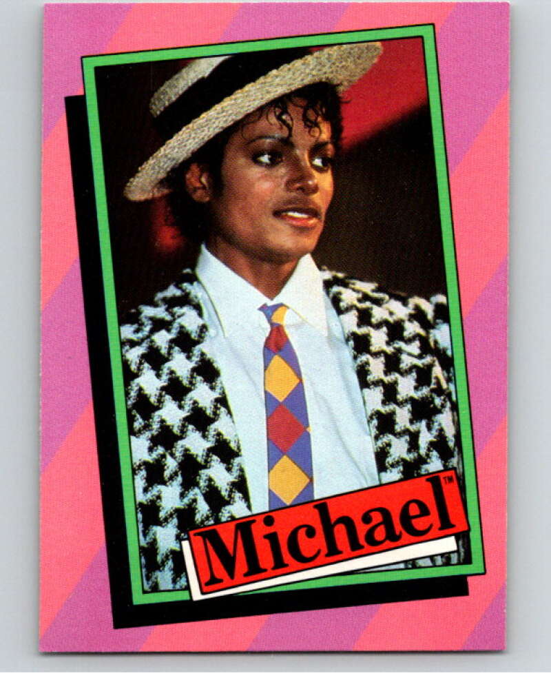 1984 Topps Michael Jackson #1 Michael Jackson   V67457 Image 1