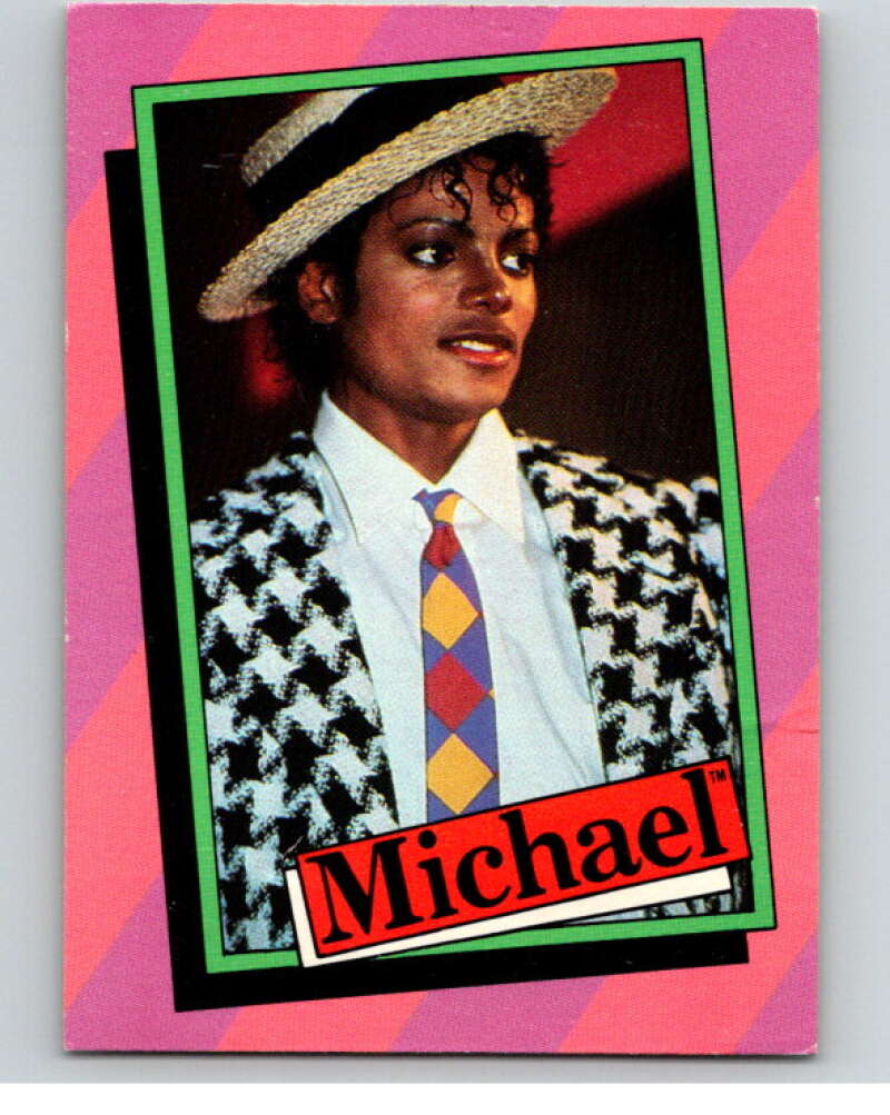 1984 Topps Michael Jackson #1 Michael Jackson   V67458 Image 1