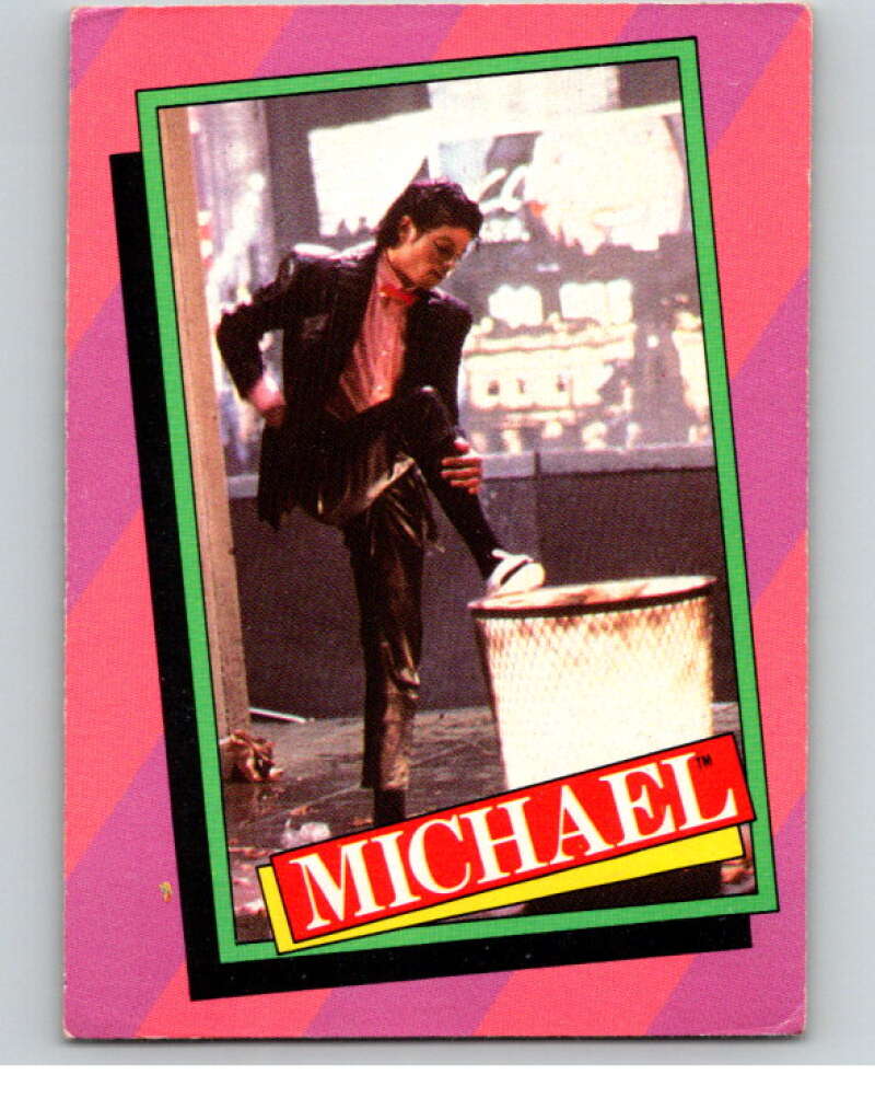 1984 Topps Michael Jackson #2 Michael Jackson won  V67462 Image 1
