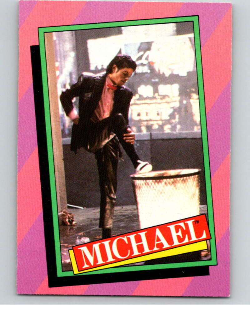 1984 Topps Michael Jackson #2 Michael Jackson won  V67463 Image 1
