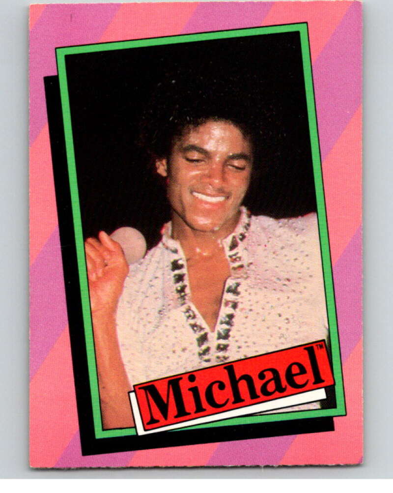 1984 Topps Michael Jackson #3 Michael Jackson's album Thriller  V67466 Image 1