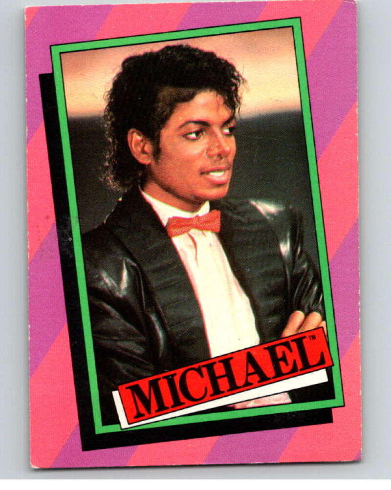 1984 Topps Michael Jackson #6 The Jackson 5 recorded  V67479 Image 1
