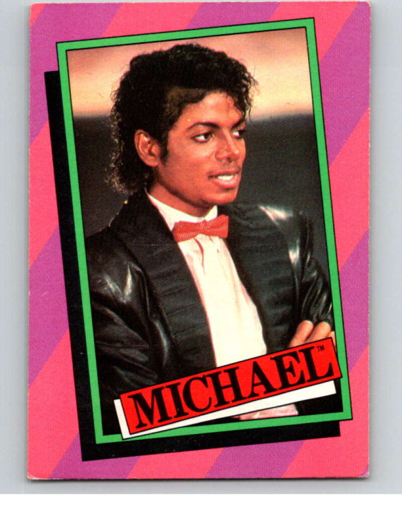 1984 Topps Michael Jackson #6 The Jackson 5 recorded  V67480 Image 1