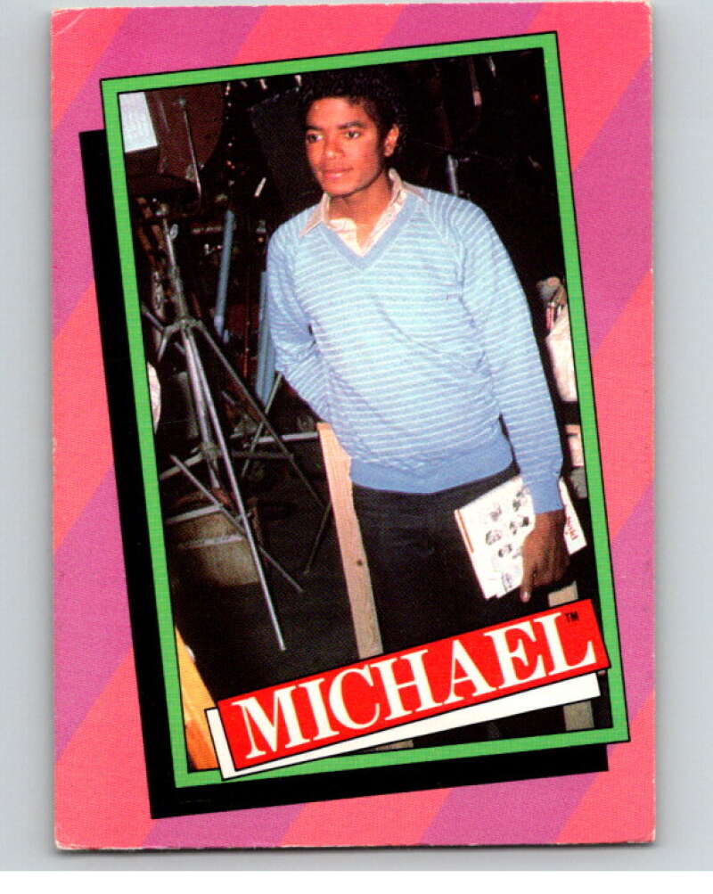 1984 Topps Michael Jackson #10 Michael Jackson's Thriller  V67496 Image 1