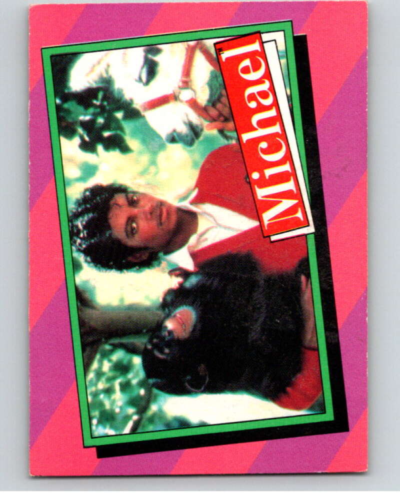 1984 Topps Michael Jackson #11 Michael Jackson's runaway  V67497 Image 1