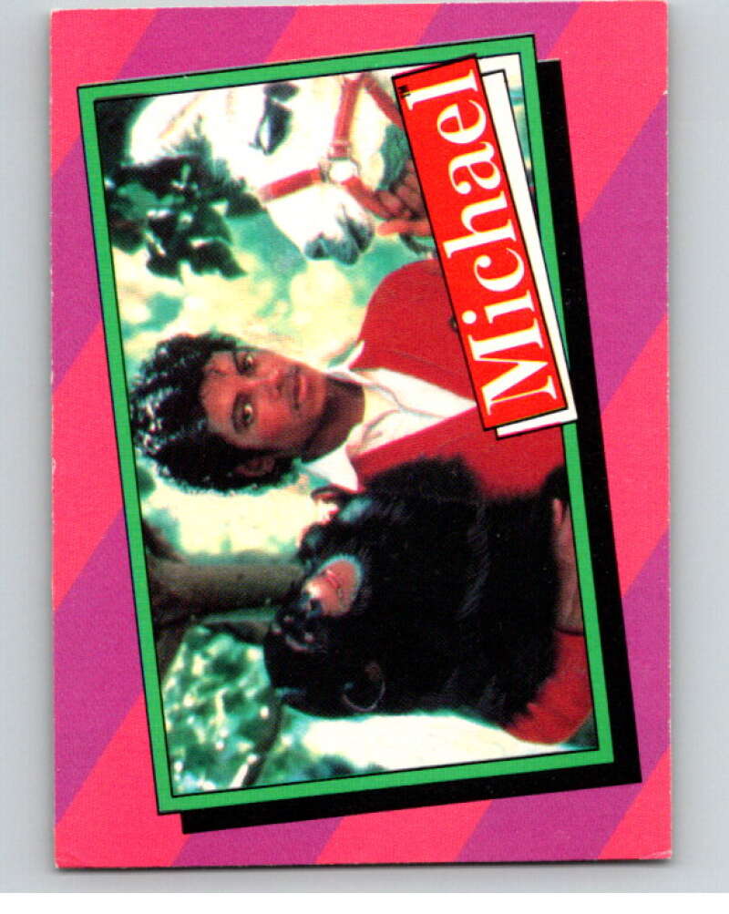 1984 Topps Michael Jackson #11 Michael Jackson's runaway  V67498 Image 1