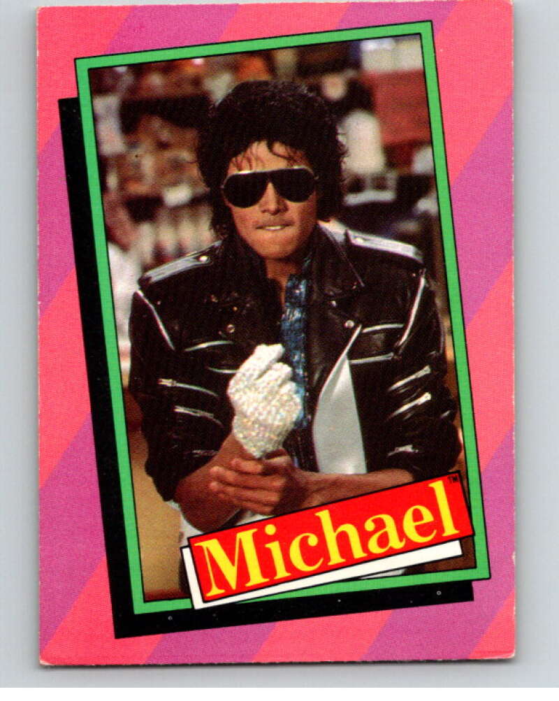 1984 Topps Michael Jackson #13 Other Michael Jackson projects  V67505 Image 1