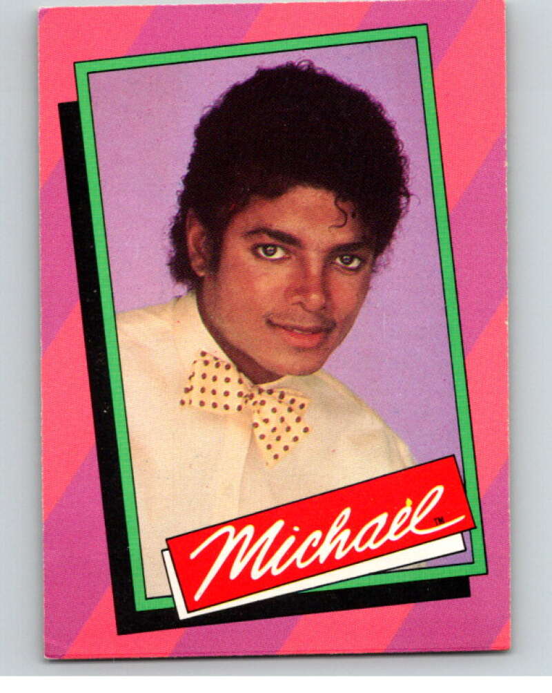 1984 Topps Michael Jackson #14 Michael Jackson's incredible Thriller  V67508 Image 1