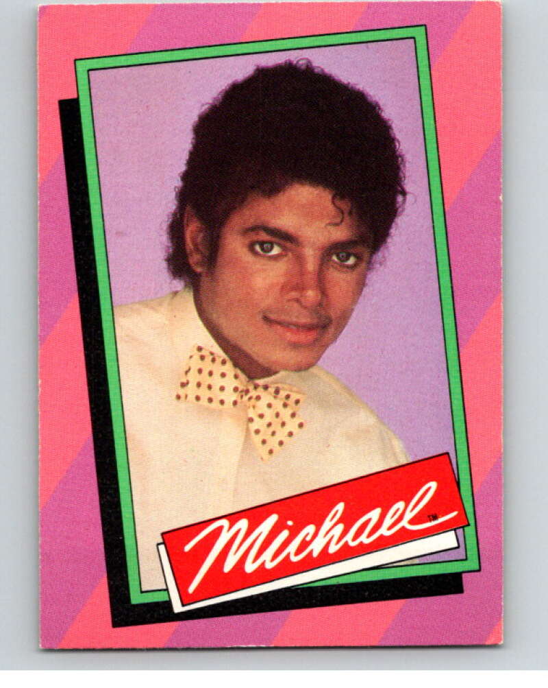 1984 Topps Michael Jackson #14 Michael Jackson's incredible Thriller  V67509 Image 1