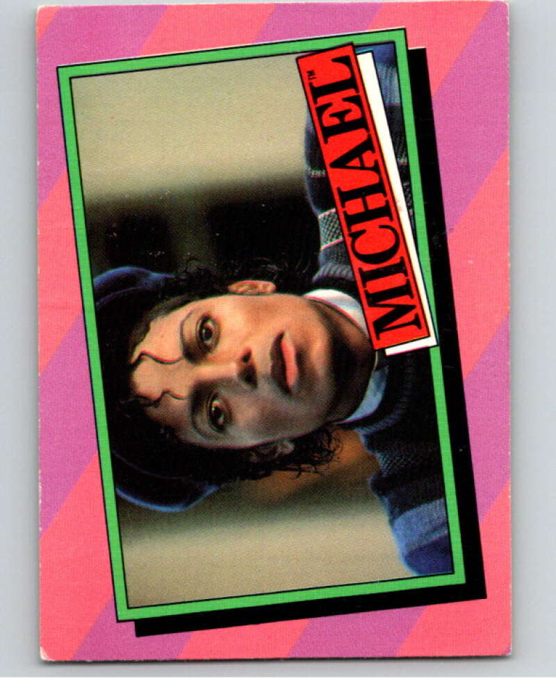 1984 Topps Michael Jackson #15 The NAACP has elected Michael  V67513 Image 1