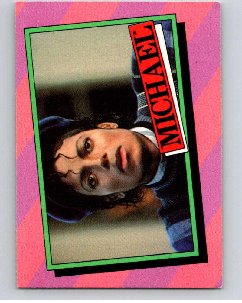 1984 Topps Michael Jackson #15 The NAACP has elected Michael  V67515 Image 1