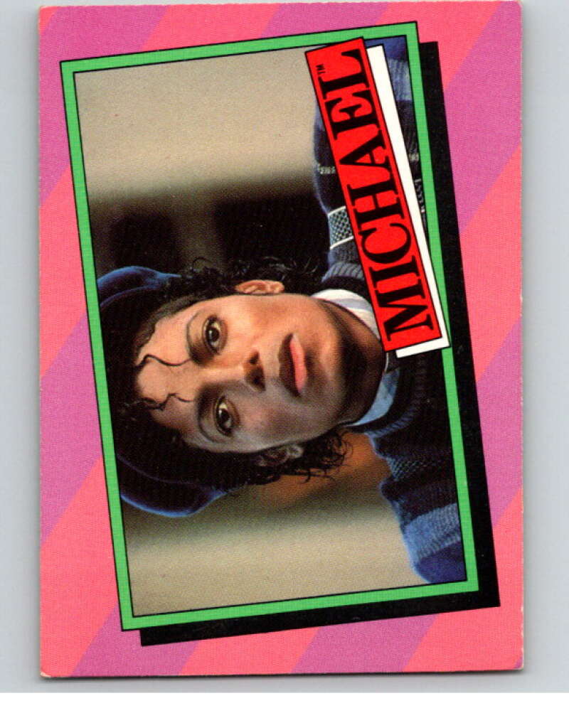 1984 Topps Michael Jackson #15 The NAACP has elected Michael  V67516 Image 1