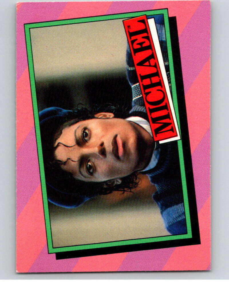 1984 Topps Michael Jackson #15 The NAACP has elected Michael  V67517 Image 1