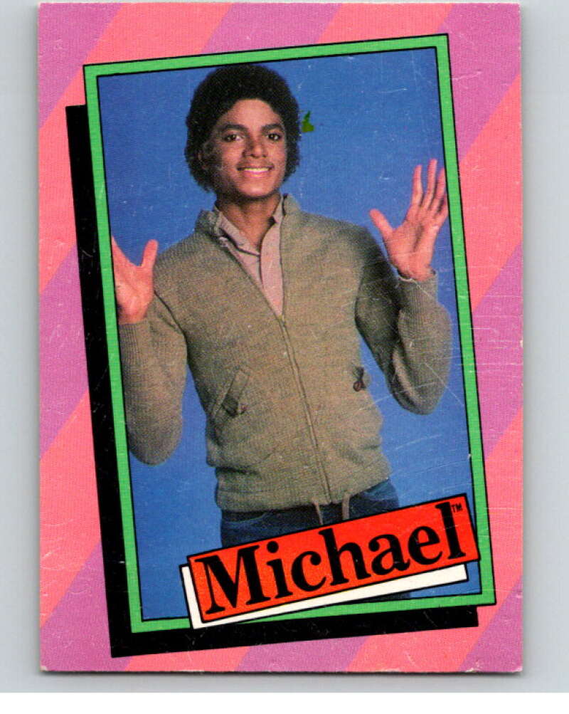 1984 Topps Michael Jackson #18 Michael Jackson's Thriller  V67525 Image 1