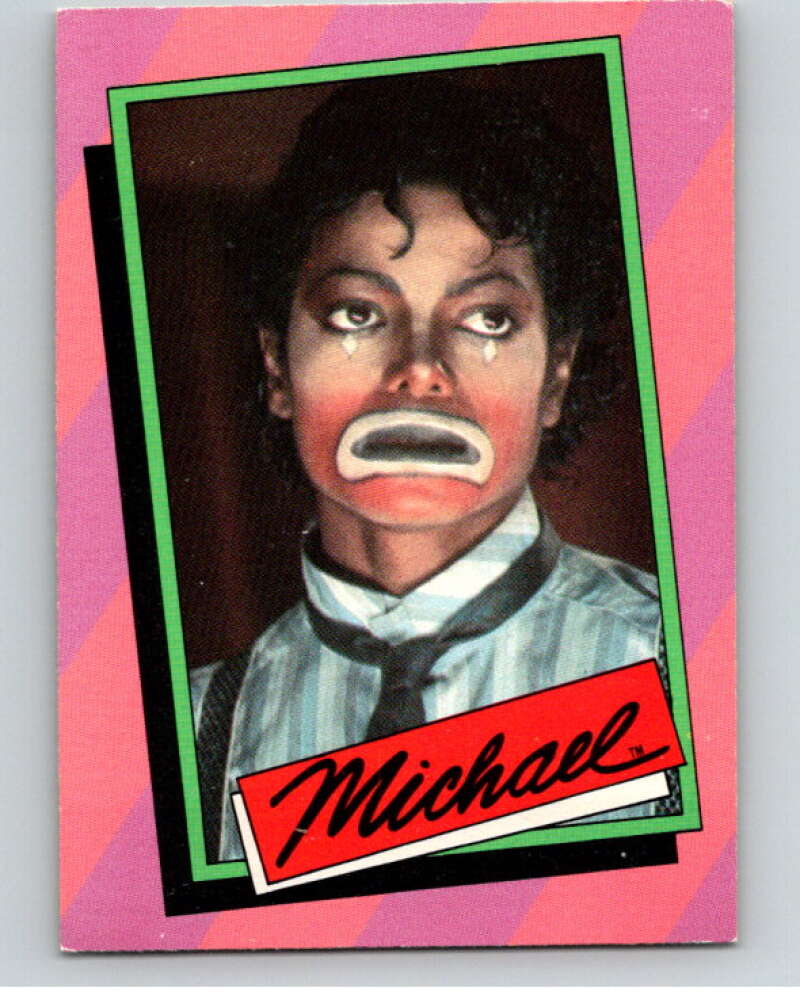 1984 Topps Michael Jackson #19 Michael Jackson's outrageous  V67532 Image 1