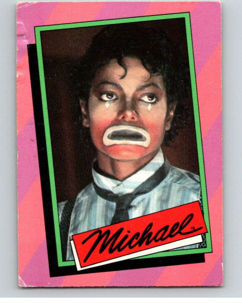 1984 Topps Michael Jackson #19 Michael Jackson's outrageous  V67533 Image 1