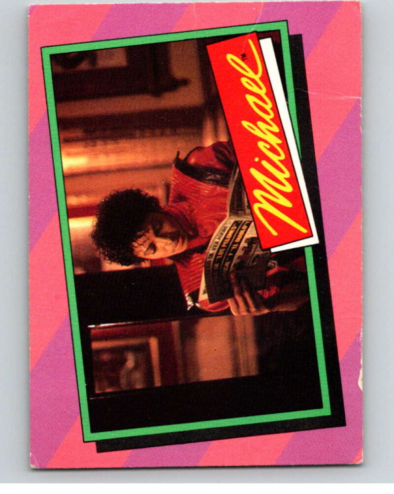 1984 Topps Michael Jackson #20 In addition to setting records  V67534 Image 1