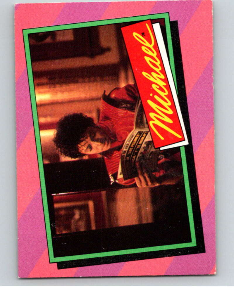 1984 Topps Michael Jackson #20 In addition to setting records  V67535 Image 1