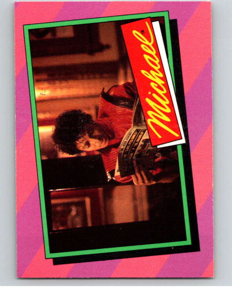1984 Topps Michael Jackson #20 In addition to setting records  V67537 Image 1
