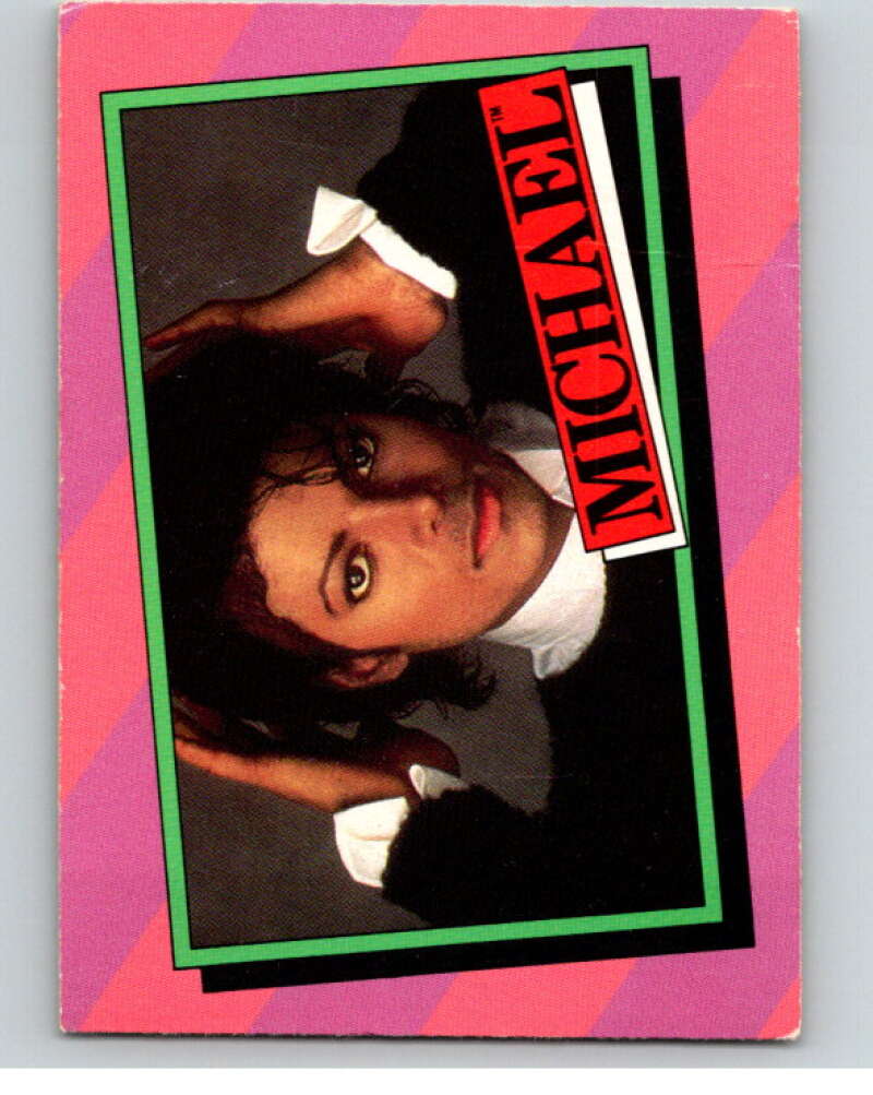 1984 Topps Michael Jackson #21 For a young artist of twenty-five V67539 Image 1