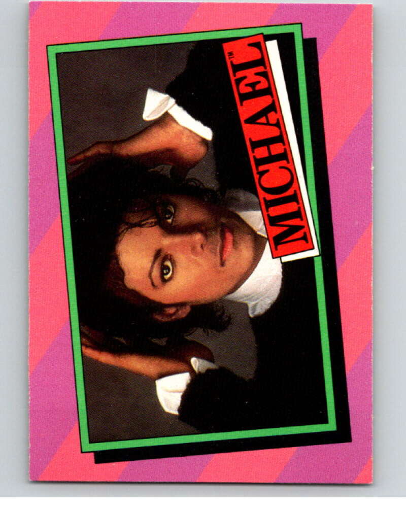 1984 Topps Michael Jackson #21 For a young artist of twenty-five V67541 Image 1