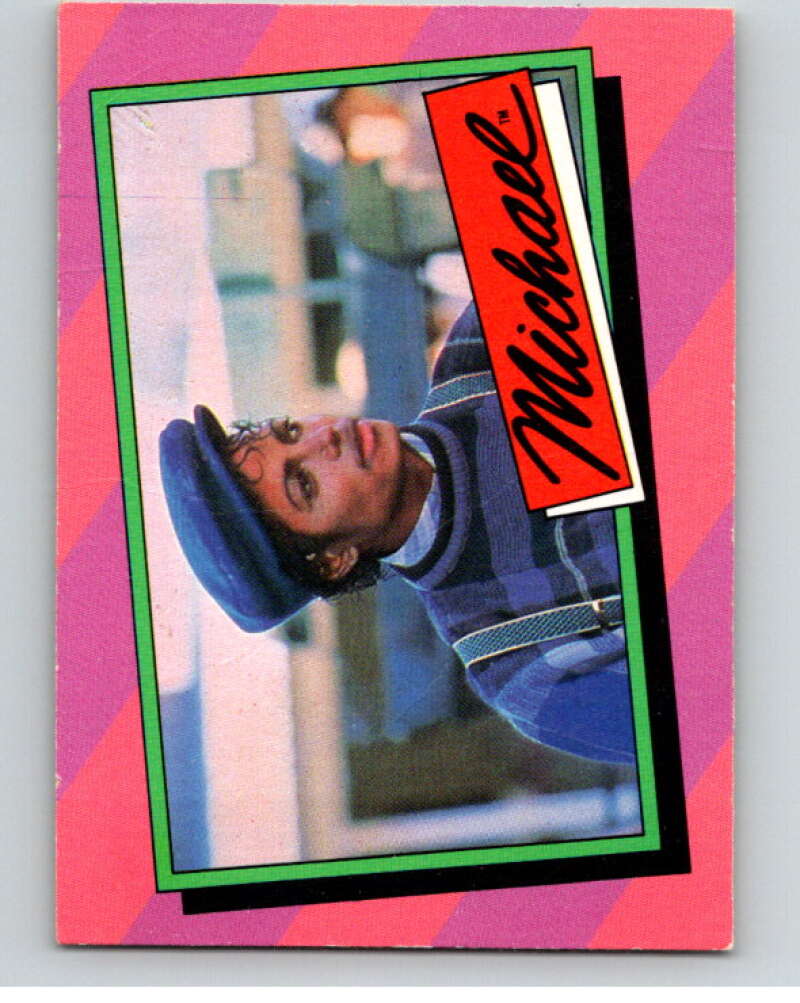 1984 Topps Michael Jackson #22 Michael Jackson is a genuinely  V67542 Image 1