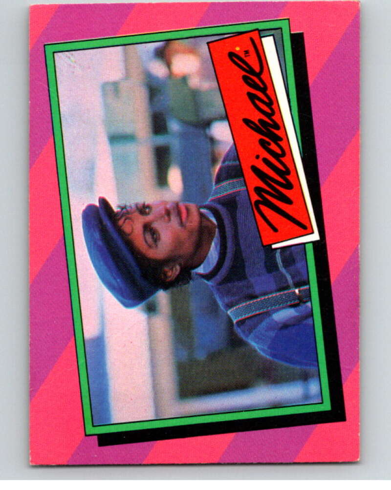 1984 Topps Michael Jackson #22 Michael Jackson is a genuinely  V67543 Image 1