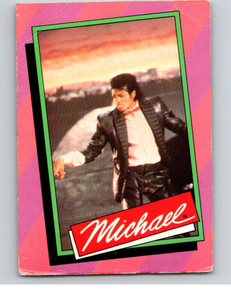 1984 Topps Michael Jackson #24 Michael Jackson's terrific  V67558 Image 1