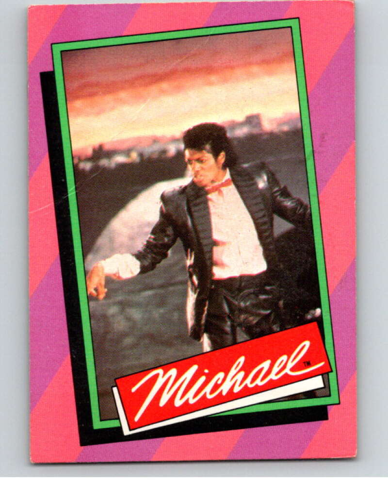 1984 Topps Michael Jackson #24 Michael Jackson's terrific  V67559 Image 1