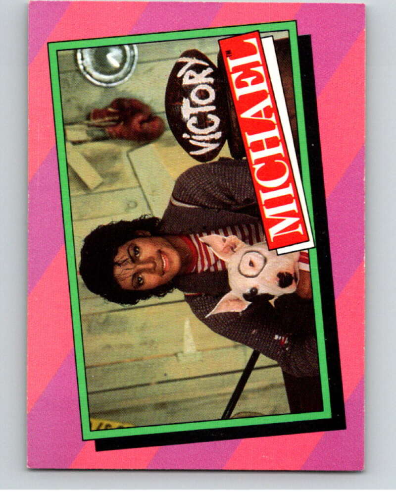 1984 Topps Michael Jackson #25 The videocassette  V67562 Image 1