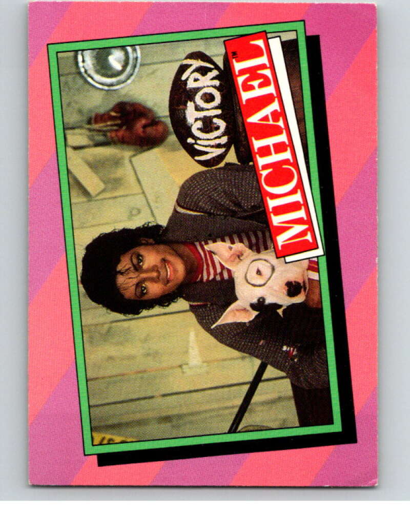 1984 Topps Michael Jackson #25 The videocassette  V67564 Image 1