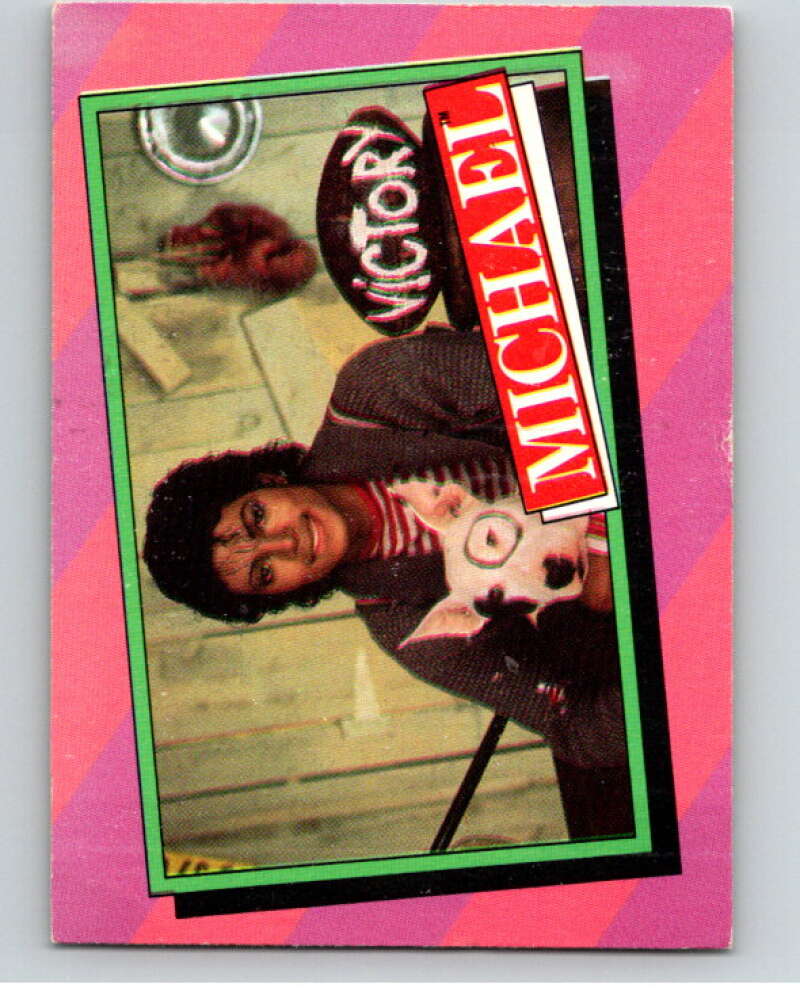 1984 Topps Michael Jackson #25 The videocassette  V67565 Image 1