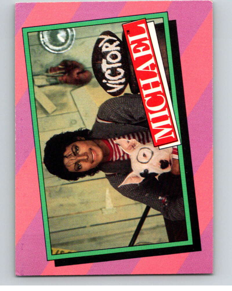 1984 Topps Michael Jackson #25 The videocassette  V67566 Image 1