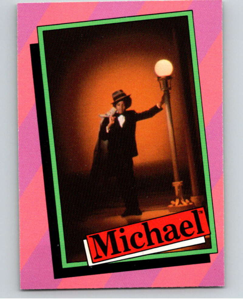 1984 Topps Michael Jackson #28 Michael's musical influences  V67576 Image 1