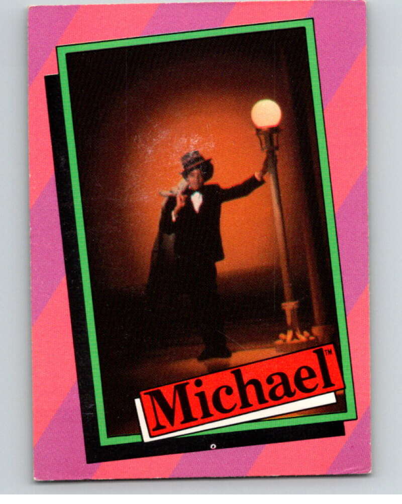 1984 Topps Michael Jackson #28 Michael's musical influences  V67577 Image 1