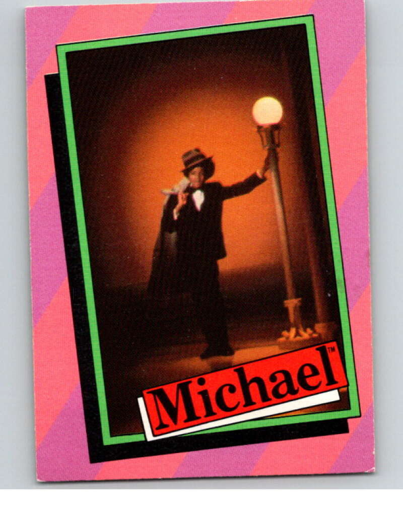 1984 Topps Michael Jackson #28 Michael's musical influences  V67578 Image 1