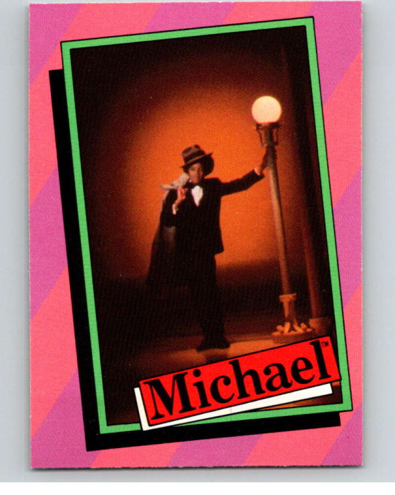 1984 Topps Michael Jackson #28 Michael's musical influences  V67580 Image 1