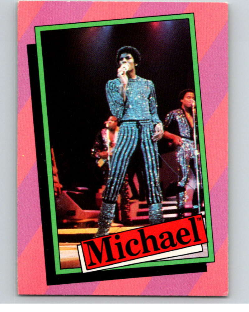 1984 Topps Michael Jackson #30 Most of Michael Jackson's older fans  V67586 Image 1