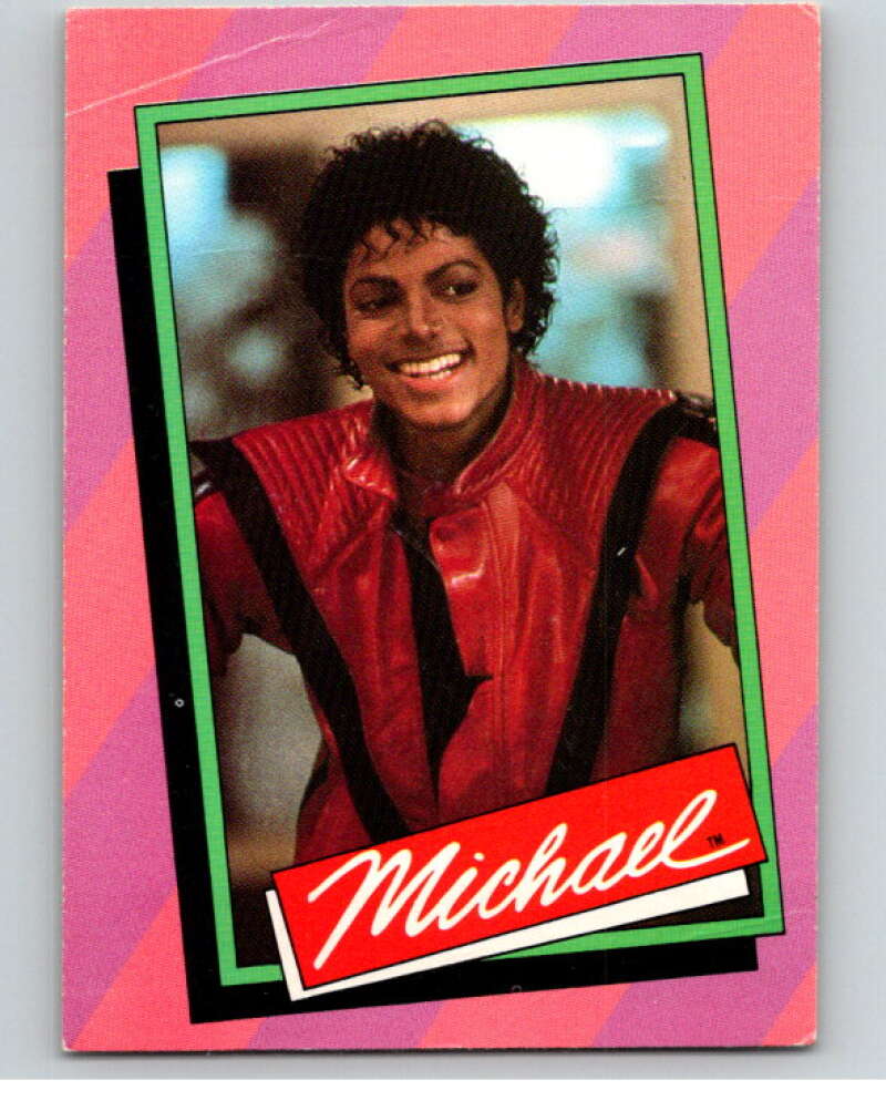 1984 Topps Michael Jackson #32 Michael was so impressed  V67591 Image 1