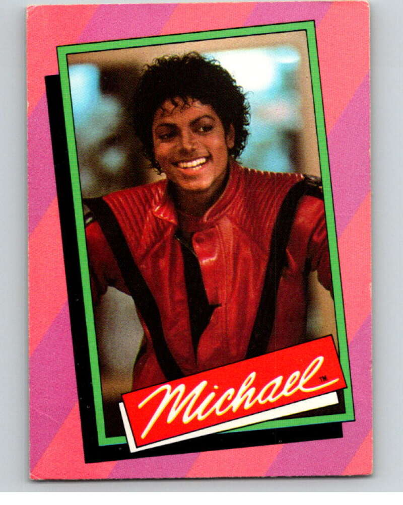 1984 Topps Michael Jackson #32 Michael was so impressed  V67592 Image 1