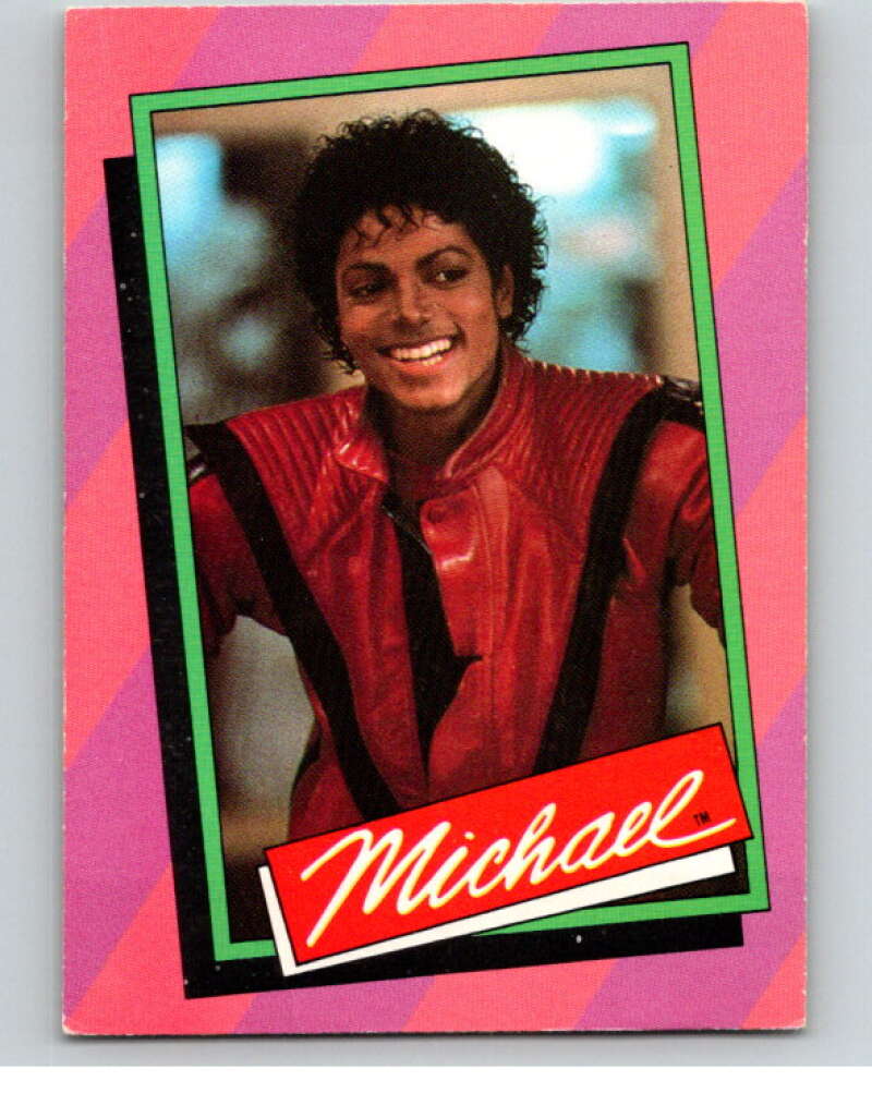 1984 Topps Michael Jackson #32 Michael was so impressed  V67594 Image 1