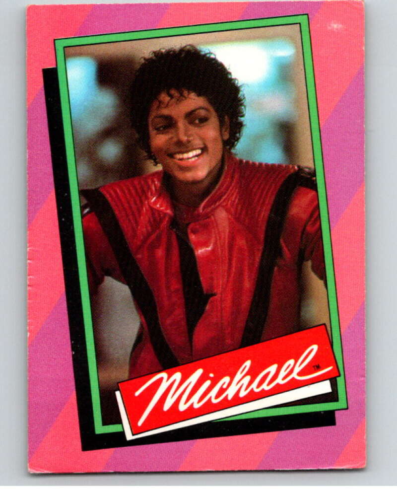 1984 Topps Michael Jackson #32 Michael was so impressed  V67595 Image 1
