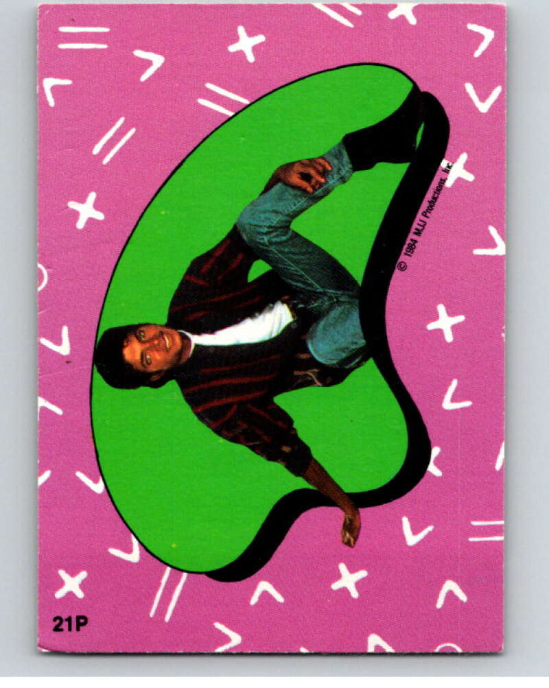 1984 O-Pee-Chee Michael Jackson #P21 Michael Jackson Puzzle Set  V67694 Image 1