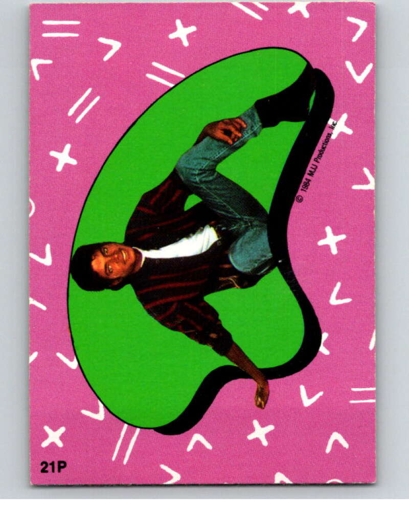 1984 O-Pee-Chee Michael Jackson #P21 Michael Jackson Puzzle Set  V67696 Image 1