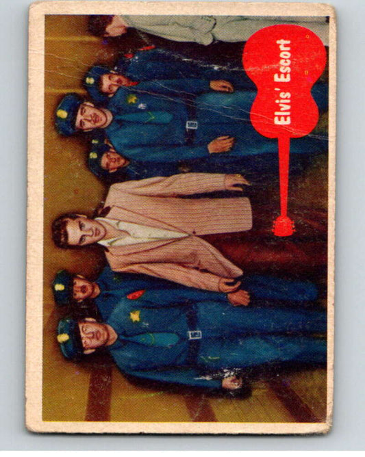 1956 Topps Elvis Presley #38 Elvis Escort   V67757 Image 1