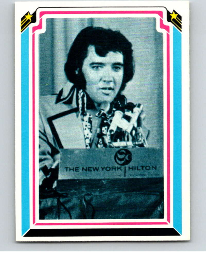 1978 Donruss Elvis Presley #3 Elvis introduced famous wiggle  V67762 Image 1